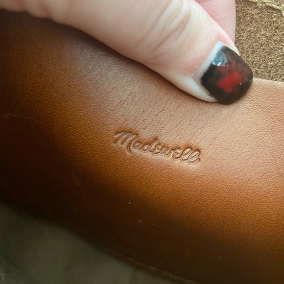 Madewell Brown Leather Western Classic Crossbody Purse Savannah Saddlebag - Picture 12 of 15